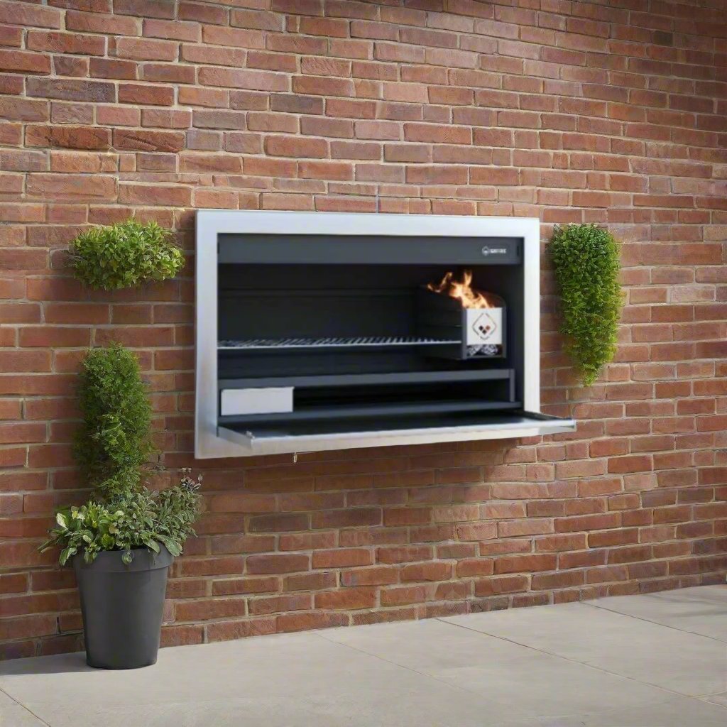 Luxury Built-In Braai 1000 outside