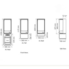 A.I. Wall Gas Fireplace