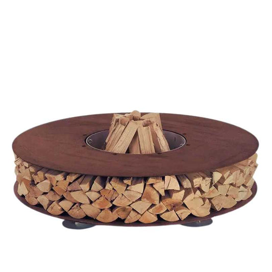 Discus Wood Fire Pit