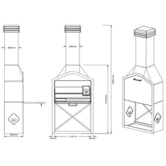 Wedgetail Wood Braai