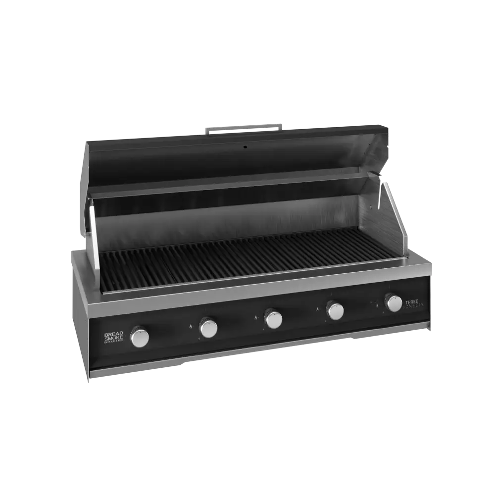 Three One Six Gas BBQ - 1170mm / Stainless Steel with Black